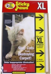 Pioneer Sticky Paws XL Sheets (size: 5 Pack - (9"L x 12"W))