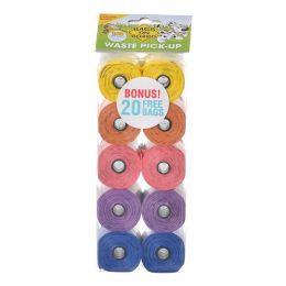 Bags on Board Waste Pick Up Refill Bags - Rainbow (size: 140 Bags)