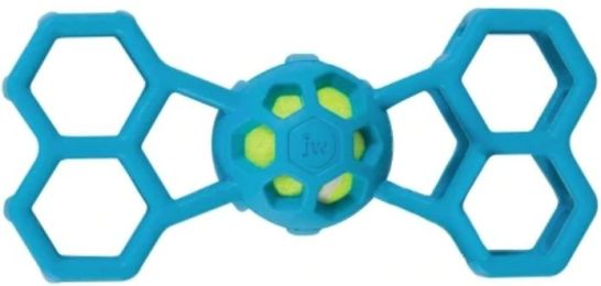 JW Pet Hol-ee Bone with Squeaker (size: Medium - 8" Long - (Assorted Colors))