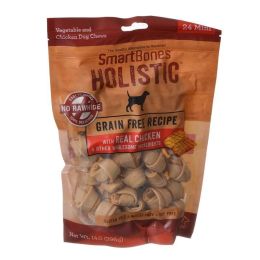 SmartBones Holistic Dog Chews - Chicken (size: Mini - 24 Pack - (Dogs 5-10 lbs))