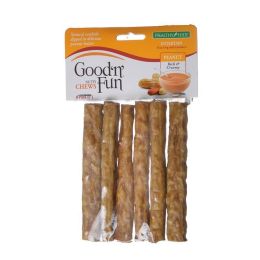 Healthy Hide Good 'n' Fun Crunchy Sticks - Peanut Butter Flavor (size: 5" Chews - 6 Pack)