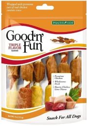 Healthy Hide Good 'n' Fun Triple-Flavor Kabobs - Chicken, Duck & Beef Liver (size: 4 oz)