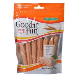 Healthy Hide Good 'n' Fun Triple-Flavor Twists - Beef, Pork & Chicken (size: Regular - 6 Pack)