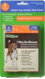 Sentry Worm X Plus - Small Dogs (size: 6 count)