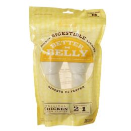 Better Belly Rawhide Chicken Liver Bones - Large (size: 2 count)