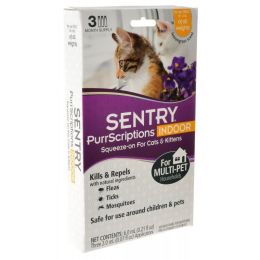 Sentry PurrScriptions Indoor Squeeze-On for Cats & Kittens (size: 3 count)