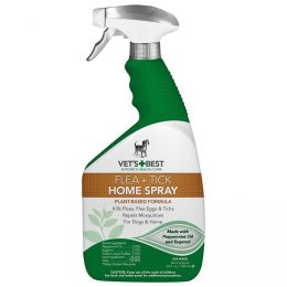 Vet's Best Flea & Tick Home Spray (size: 32 oz)