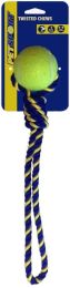 Petsport Knotted Cotton Rope Tug with Tuff Ball (size: 1 count (2.5"W))