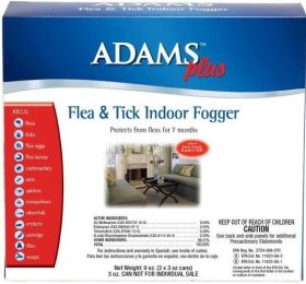Adams Plus Flea and Tick Indoor Fogger 3 oz (size: 3 count)