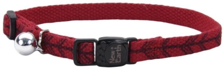 Coastal Pet New Earth Soy Adjustable Cat Collar - Red with Arrows (size: 8-12"L x 3/8"W)