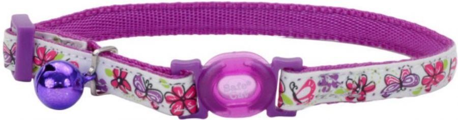 Coastal Pet Safe Cat Glow in the Dark Adjustable Collar Butterfly (size: 12"L x 3/8"W)