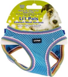 Li'l Pals Comfort Mesh Harness Blue Lagoon (size: Small (Neck)