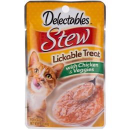 Hartz Delectables Stew Lickable Treat for Cats Chicken and Veggies (size: 1.4 oz)