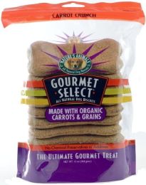 Natures Animals Gourmet Select Carrot Crunch Organic Dog Bones (size: 13 oz)