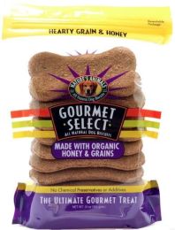 Natures Animals Gourmet Select Hearty Grain and Honey Organic Dog Buscuits (size: 13 oz)