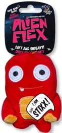 Spunky Pup Alien Flex Mini Stixx Plush Dog Toy (size: 1 Count)