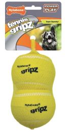 Nylabone Power Play Gripz Tennis Ball Large (size: 2 count)