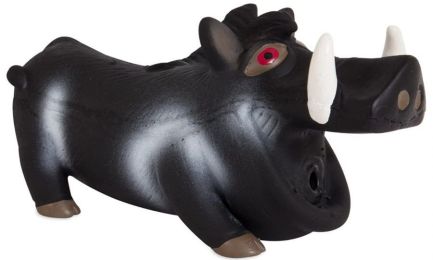 Petmate Booda Zoobilee Grunting Latex Warthog Dog Toy (size: 1 Count)