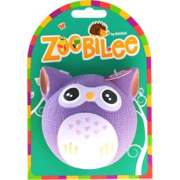 Petmate Booda Zoobilee Latex Owl Fetch Balls Dog Toy (size: 1 Count)