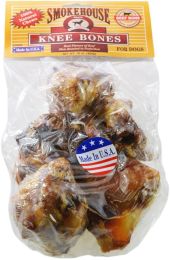 Smokehouse Knee Bone Natural Dog Treat (size: 5 count)