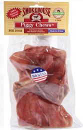 Smokehouse Piggy Chews All Natural Dog Treat (size: 6 count)