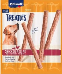 VitaKraft Treaties Smoked Chicken with Sweet Potato Grab-n-Go Dog Treats (size: 4 count)