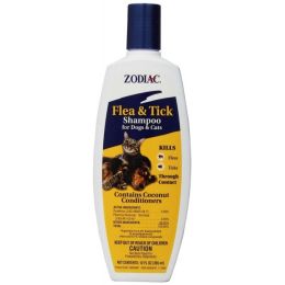 Zodiac Flea & Tick Shampoo For Dogs & Cats (size: 12 oz)